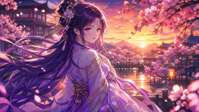 91动漫-【91动漫】汉服少女·花间梦境 完整动漫教程