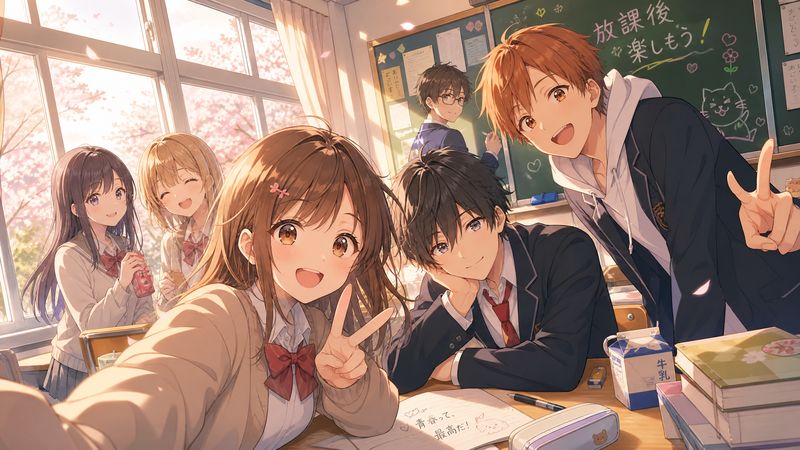 91动漫-【91动漫】青春校园日常·生活动漫系列第一集